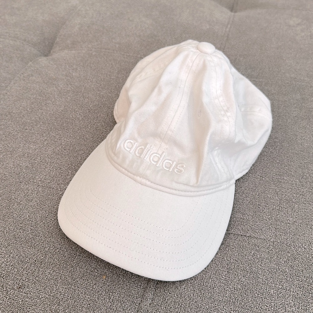Adidas white cap